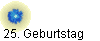 25. Geburtstag